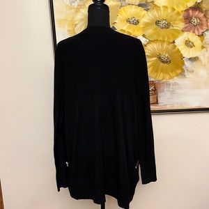 Apt 9 size L black cardigan
